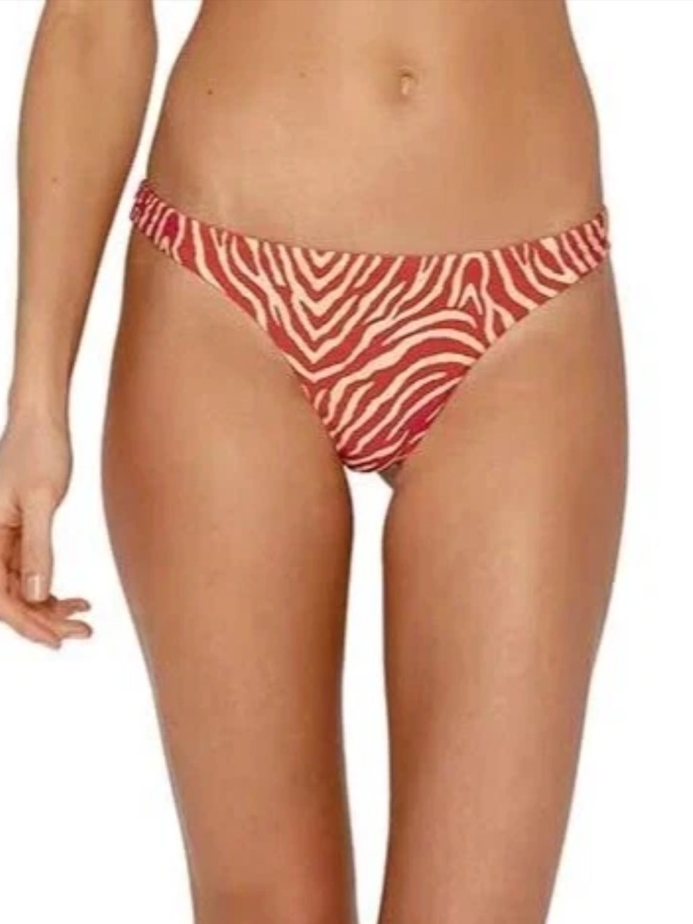 Vix by Paula Hermanny Fiorella Basic Cheeky Bottoms sz XS red
